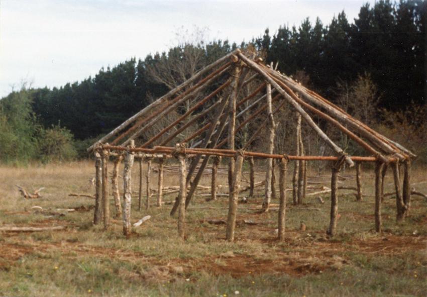 Construcción de estructura exterior Construcción de estructura exterior