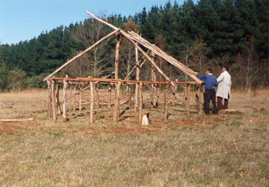 Construcción de estructura exterior Construcción de estructura exterior